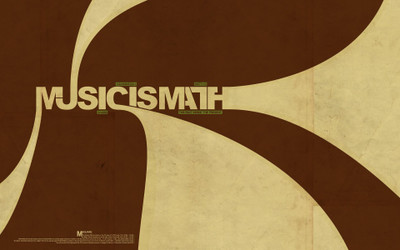 

musics-musicismath Wall Poster Paper Print(12 inch X 18 inch, Rolled)