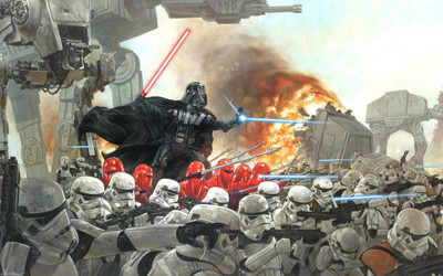 

Akhuratha Anime astar-wars-army Wall Poster Paper Print(12 inch X 18 inch, Rolled)