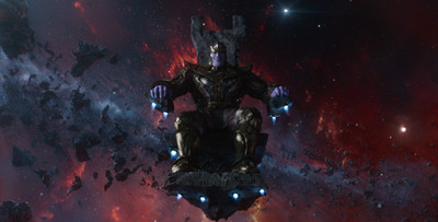 

Akhuratha thanos-marvel-movies-guardians-of-the-galaxy Wall Poster Paper Print(12 inch X 18 inch, Rolled)