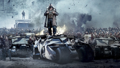 

Akhuratha bane-batman-batman-the-dark-knight-rises-batmobile-crowd-explosions-movies-smoke Wall Poster Paper Print(12 inch X 18 inch, Rolled)