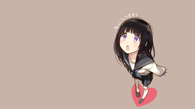 

Akhuratha Anime anime-hyouka-purple-eyes Wall Poster Paper Print(12 inch X 18 inch, Rolled)