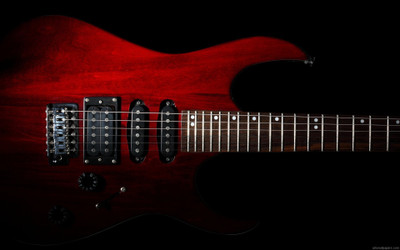 

music-guitar- Wall Poster Paper Print(12 inch X 18 inch, Rolled)