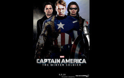 Akhuratha Movie America Captain Shield Soldier Winter Wall Poster