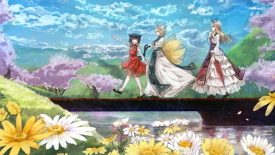 

Akhuratha Anime chen-ran-yakumo-touhou-project-yukari-yakumo Wall Poster Paper Print(12 inch X 18 inch, Rolled)