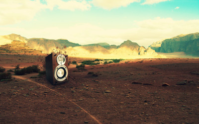 

-aardvark-deserts-music-speakers Wall Poster Paper Print(12 inch X 18 inch, Rolled)