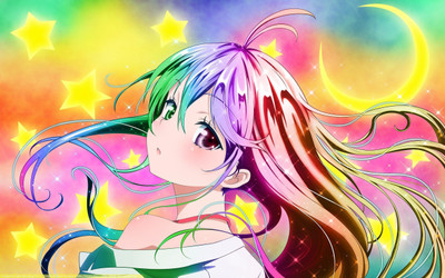 

Akhuratha Anime colorful Wall Poster Paper Print(12 inch X 18 inch, Rolled)