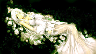 

Akhuratha Anime apretty-white-photo Wall Poster Paper Print(12 inch X 18 inch, Rolled)