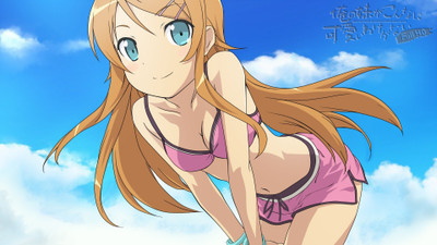 

Akhuratha Anime kousaka-kirino-swimsuits-ore-no-imouto-ga-konnani-kawaii-wake-ga-nai Wall Poster Paper Print(12 inch X 18 inch, Rolled)