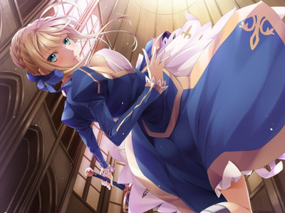 

Akhuratha Anime fate-series-type-moon-saber Wall Poster Paper Print(12 inch X 18 inch, Rolled)