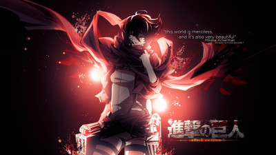 

Akhuratha Anime mikasa-ackerman-shingeki-no-kyojin Wall Poster Paper Print(12 inch X 18 inch, Rolled)