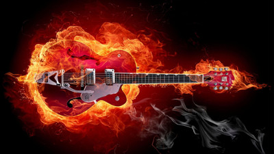 

Akhuratha rock-guitar-hard-musics Wall Poster Paper Print(12 inch X 18 inch, Rolled)