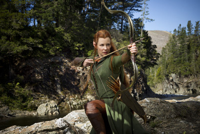 

Aabhaas -actress-celebrity-evangeline-lilly-movies-redheads-tauriel-the-hobbit-women Wall Poster Paper Print(12 inch X 18 inch, Rolled)