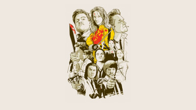 

Akhuratha quentin-tarantino-kill-bill-inglorious-basterds-pulp-fiction Wall Poster Paper Print(12 inch X 18 inch, Rolled)