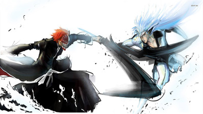 Akhuratha Anime kurosaki-bleach-ichigo-reptile-hollows Wall Poster Paper Print(12 inch X 18 inch, Rolled)
