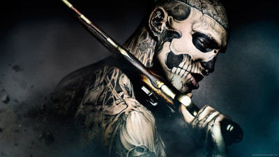 

Akhuratha zombie-gun-boy-movies-tvshows-ronin Wall Poster Paper Print(12 inch X 18 inch, Rolled)
