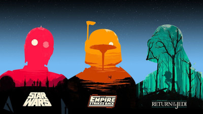 

Akhuratha star-wars-star-wars-episode-v--the-empire-strikes-back-star-wars-episode-vi--the-return-of-the-jedi-movies Wall Poster Paper Print(12 inch X 18 inch, Rolled)