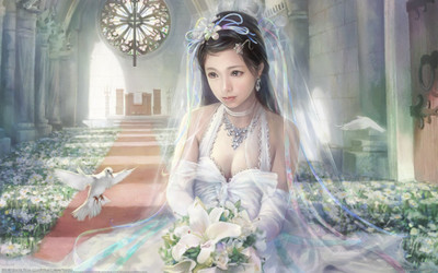 

Akhuratha Anime brides Wall Poster Paper Print(12 inch X 18 inch, Rolled)