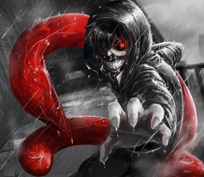 

Akhuratha Anime tokyo-ghoul-kaneki-ken Wall Poster Paper Print(12 inch X 18 inch, Rolled)