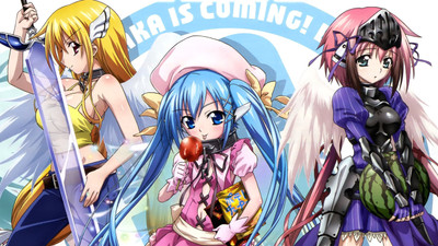 

Akhuratha Anime christmas-zombie-otoshimono-ikaros Wall Poster Paper Print(12 inch X 18 inch, Rolled)
