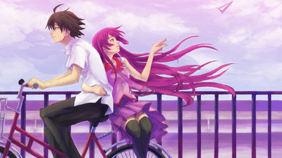 

Akhuratha Anime hitagi-senjougahara-cycling-shirts-koyomi-stockings-skirts-bakemonogatari-araragi Wall Poster Paper Print(12 inch X 18 inch, Rolled)