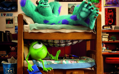 

Aabhaas -university-monsters-movie Wall Poster Paper Print(12 inch X 18 inch, Rolled)