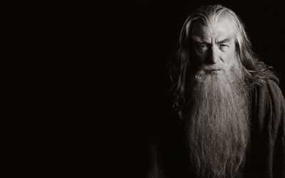 

Aabhaas gandalf-the-lord-of-the-rings-movies-ian-mckellen-sepia Wall Poster Paper Print(12 inch X 18 inch, Rolled)
