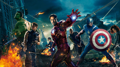 

Aabhaas -avengers-movies-theavengers Wall Poster Paper Print(12 inch X 18 inch, Rolled)