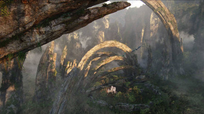 

Wall Poster a/avatar-landscapes-film-images-painting Paper Print(12 inch X 18 inch, Rolled)
