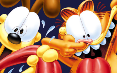 Akhuratha Anime manga-freewalls-garfield-gallerys Wall Poster Paper Print(12 inch X 18 inch, Rolled)