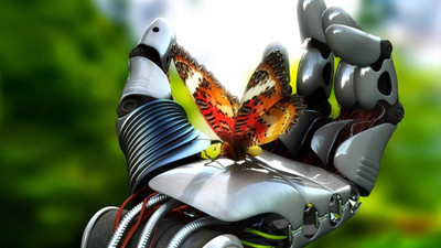 

music-robot-definition-highs Wall Poster Paper Print(12 inch X 18 inch, Rolled)