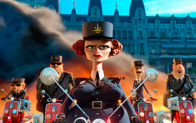 

Aabhaas -wanted-choppers-europes-madagascar-posters-movie Wall Poster Paper Print(12 inch X 18 inch, Rolled)
