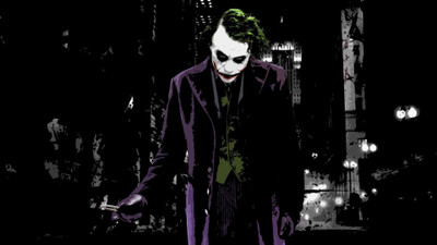 

Akhuratha movies-joker Wall Poster Paper Print(12 inch X 18 inch, Rolled)