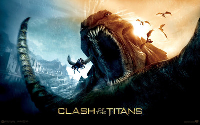 

Wall Poster a/background-christmas-clash-titanss-walls-movie Paper Print(12 inch X 18 inch, Rolled)