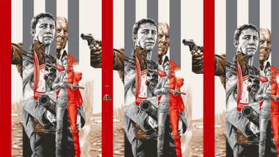 

Akhuratha movies-looper Wall Poster Paper Print(12 inch X 18 inch, Rolled)
