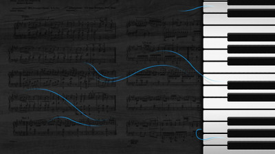 

piano-music-note Wall Poster Paper Print(12 inch X 18 inch, Rolled)