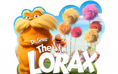 Aabhaas movie-lorax-seuss-free Wall Poster Paper Print(12 inch X 18 inch, Rolled)
