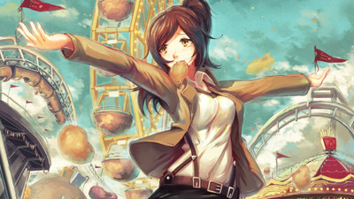 

Akhuratha Anime amusement-park-potato-sasha-blouse-shingeki-no-kyojin-upscaled Wall Poster Paper Print(12 inch X 18 inch, Rolled)