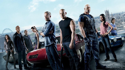 

Akhuratha -movies-fast-and-furious-the-rock-dwayne-johnson-paul-walker-vin-diesel-gal-gadot-jordana-brewster Wall Poster Paper Print(12 inch X 18 inch, Rolled)