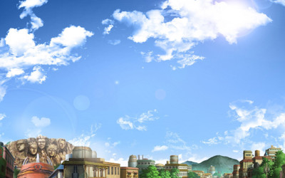 

Akhuratha Anime shippuden-naruto-villages-scenic-konoha Wall Poster Paper Print(12 inch X 18 inch, Rolled)