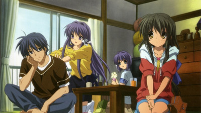 

Akhuratha Anime clannad-okazaki-tomoya-fujibayashi-kyou-fujibayashi-ryou-ibuki-fuko Wall Poster Paper Print(12 inch X 18 inch, Rolled)