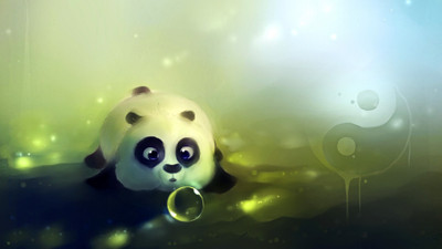 

Aabhaas panda-animated-movie-sagardezign-baby Wall Poster Paper Print(12 inch X 18 inch, Rolled)
