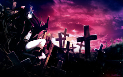 

Akhuratha Anime ashooter-rock-black-imagess Wall Poster Paper Print(12 inch X 18 inch, Rolled)