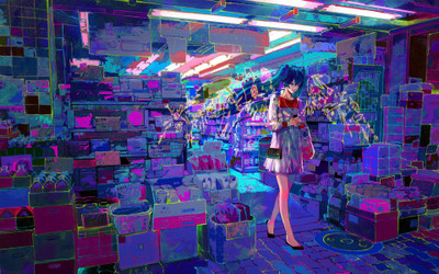 

Akhuratha Anime future--supplier-bazzza-hatsune Wall Poster Paper Print(12 inch X 18 inch, Rolled)