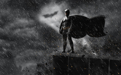 

Aabhaas batman-movie-rises-night-dark- Wall Poster Paper Print(12 inch X 18 inch, Rolled)
