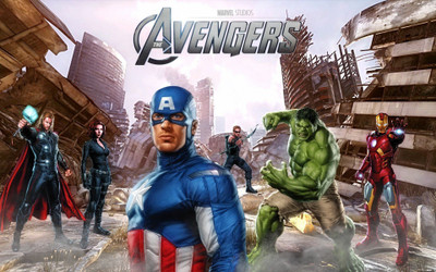 

Aabhaas -avengers-movie- Wall Poster Paper Print(12 inch X 18 inch, Rolled)