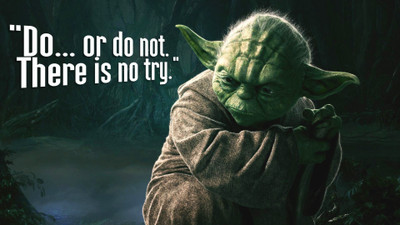 

Aabhaas movies-star-wars-yoda Wall Poster Paper Print(12 inch X 18 inch, Rolled)