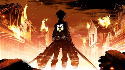 

Akhuratha Anime shingeki-no-kyojin-eren-jeager Wall Poster Paper Print(12 inch X 18 inch, Rolled)