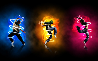 

s-dancing-color-powerpoint Wall Poster Paper Print(12 inch X 18 inch, Rolled)