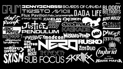 

electro-techno-dubstep-nero-skrillex-deadmaud-tiesto Wall Poster Paper Print(12 inch X 18 inch, Rolled)