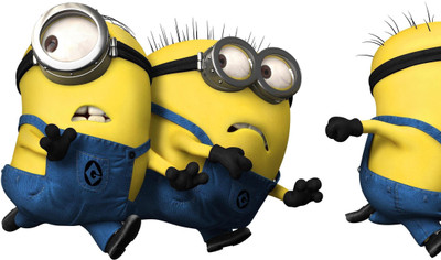 

Wall Poster a/wallpaper-minions-cute-definitions-high-windows-dispicable Paper Print(12 inch X 18 inch, Rolled)